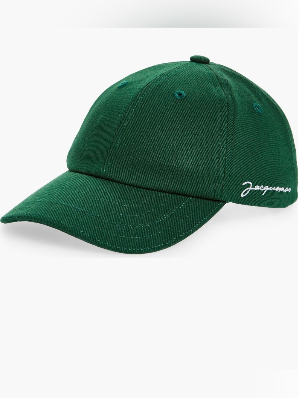 Jacquemus La Casquette Embroidered Logo Adjustable Baseball Cap